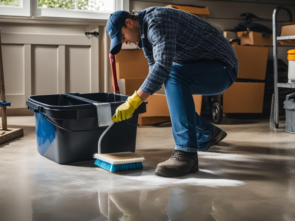 How to Clean Garage Floor Without Pressure Washer Breathe Maids