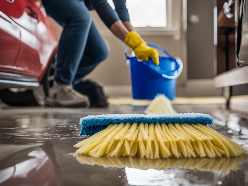 How to Clean Garage Floor Without Pressure Washer Breathe Maids