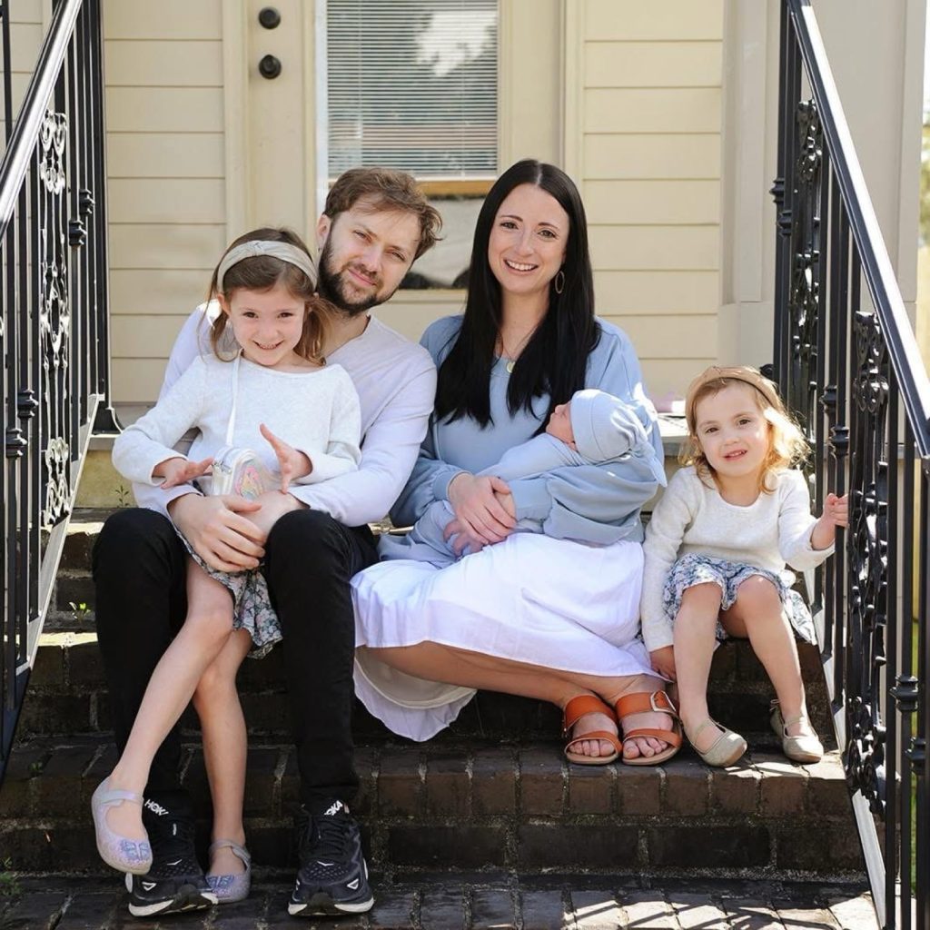 Family photo of the Breathe Maids Founders