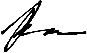 Signature of Breathe Maids Founder