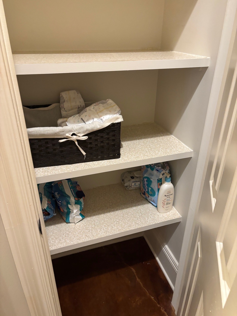 A clean pantry